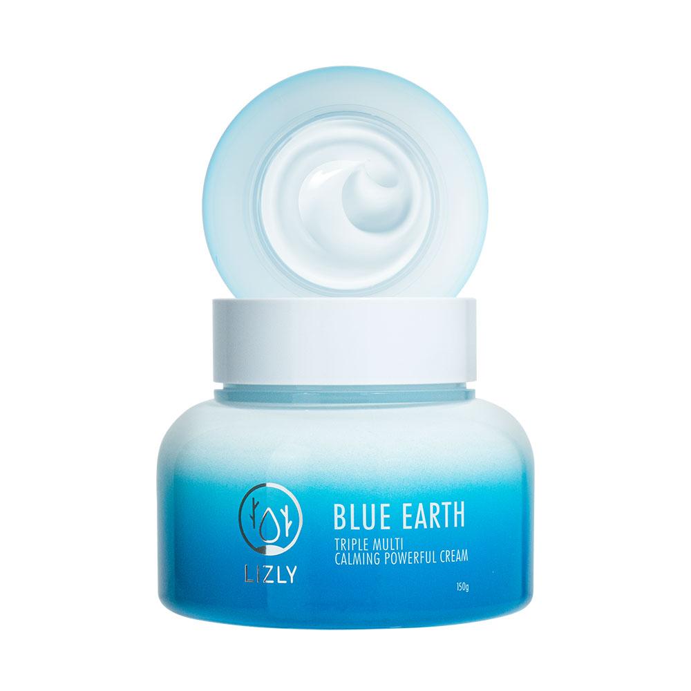 

LIZLY Blue Earth Тройной мульти-успокаивающий мощный крем Ночной питательный крем Ночная маска Увлажняющий увлажняющий экстракт центеллы азиатской