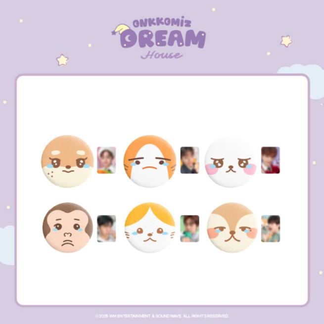

Pre-order ONF ONKKOMIZ Dream House Soft Pin Button U-Chan