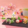 1pc Japan Cherry Blossom Festival Japan Decoration Figurines Resin Craft Home Decor Desk Accessories Scene Decoration Gifts