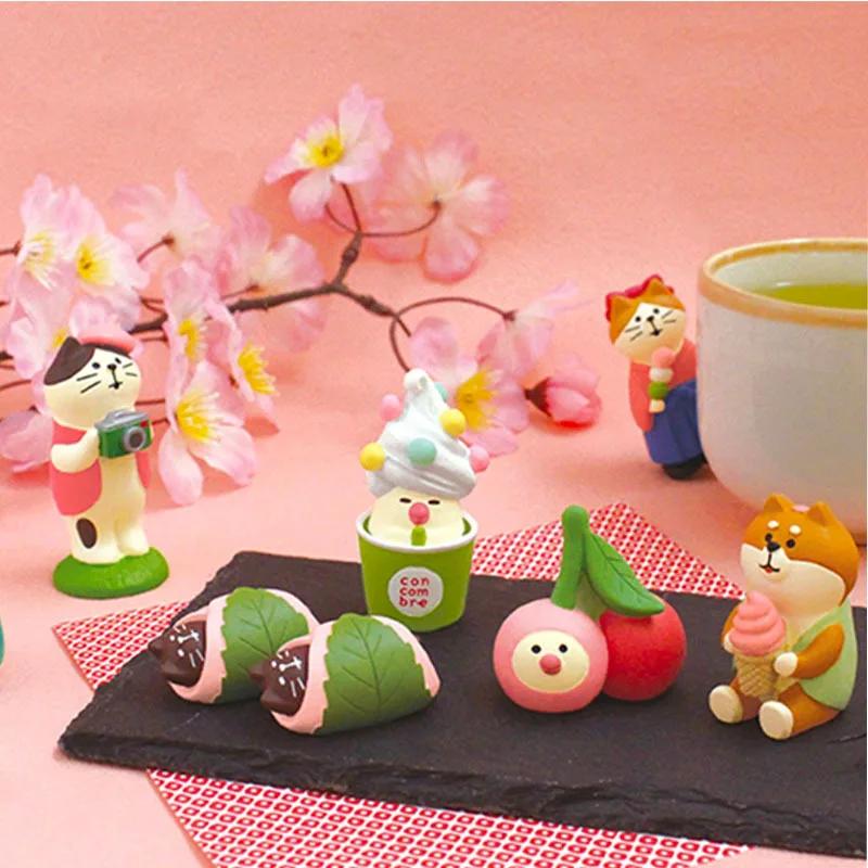 1pc Japan Cherry Blossom Festival Japan Decoration Figurines Resin Craft Home Decor Desk Accessories Scene Decoration Gifts