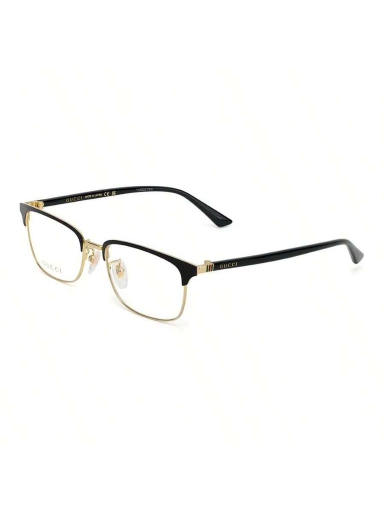 Gucci GG0131O-001 Luxury Men's Rectangular Eyeglass Frames