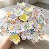 Artisanal Ceramic Hand-Pinched Peony Rose with Preserved Flower Ornament