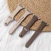Slank lærreim for Apple Watch-reim Ultra 49mm 8 41mm 45mm 7 SE 654321 44mm Damearmbåndsløkke for iwatch-serien 42mm 40mm