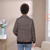 Women's Short Jacket New Chinese Women's Plaid Top Jacket