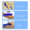 Center Finder Line Scriber 3.62 Inch Center Marking Gauge for Carpenter Quick Drawing Center Line Woodworking Tools