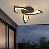 LED Ceiling Light Modern Pentagonal Black White For Living Room Bedroom Balcony Cloakroom Office Indoor Lighting Fixtures