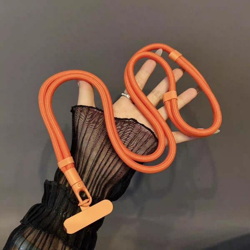 Adjustable Mobile Phone Strap Lanyard Crossbody Phone Lanyards Neck Rope with Patch for iPhone Cell Phone Hanging Cord Strap