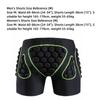 Elastic Waistband Padded Protective Shorts Outdoor Padded Protective Shorts  Snowboarding