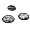FCM5   Aluminum 29mm Car Multimedia Knob Badge Stickers for Mercedes Benz W124 W140 W163 W202 W203 W204 W205 CLA CLK CLS GLA GLC