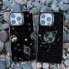 Universe Planet Starry Sky Sun Laser Phone Case For iPhone 13 Mini 12 11 Pro Max 15 16 14 Pro Max Plus Shockproof Phone Covers