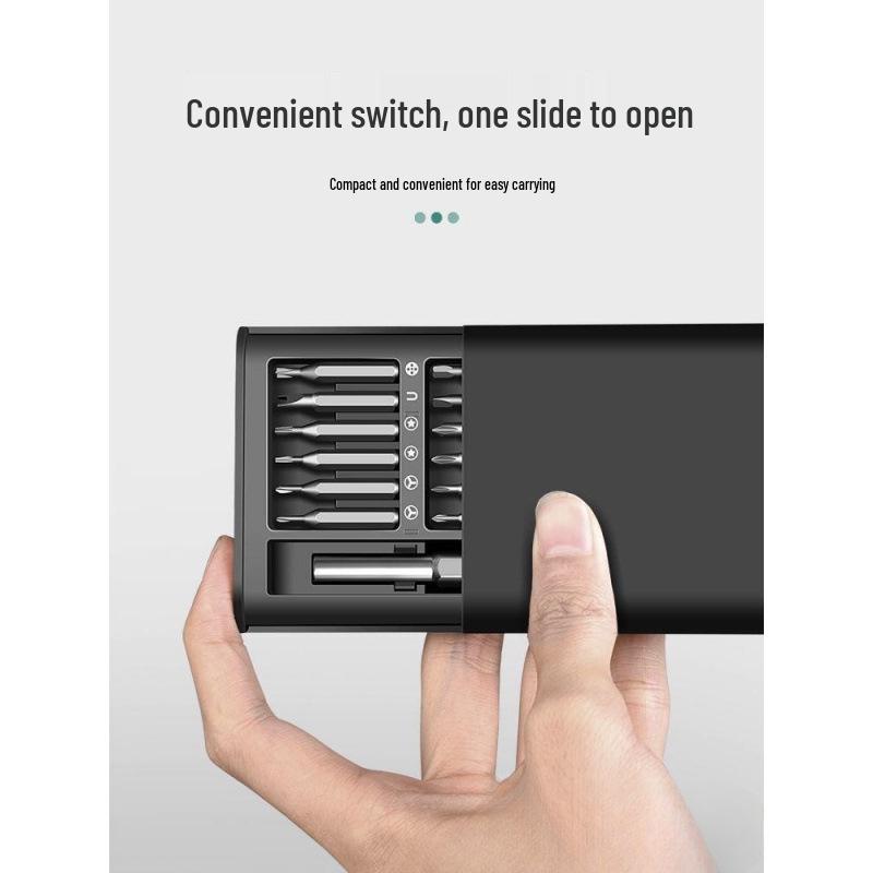 24-in-1 Portable Ultra-Hard Screwdriver Set for Mobile Phone, Computer, and Eyeglasses Repair