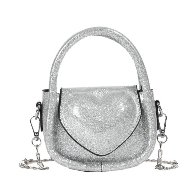 Trendy Heart Shaped Kids Crossbody Bag With Breathable Design For Stylish Children