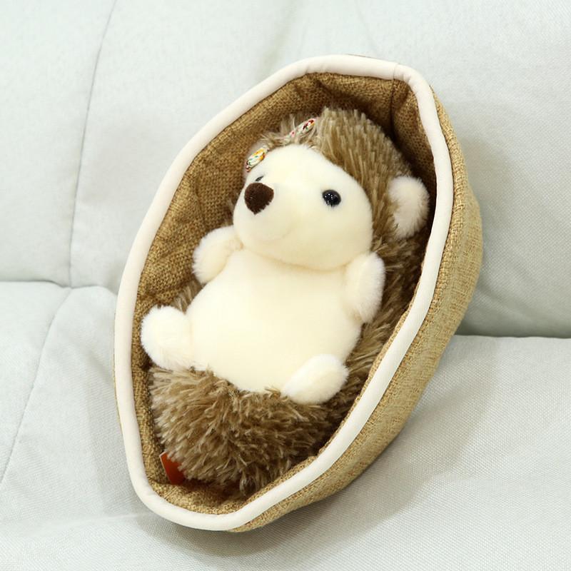 Süßes Waschbär-Stofftier Panda Kuscheltier Puppe Weiches Kreatives Geschenk für Hundebett