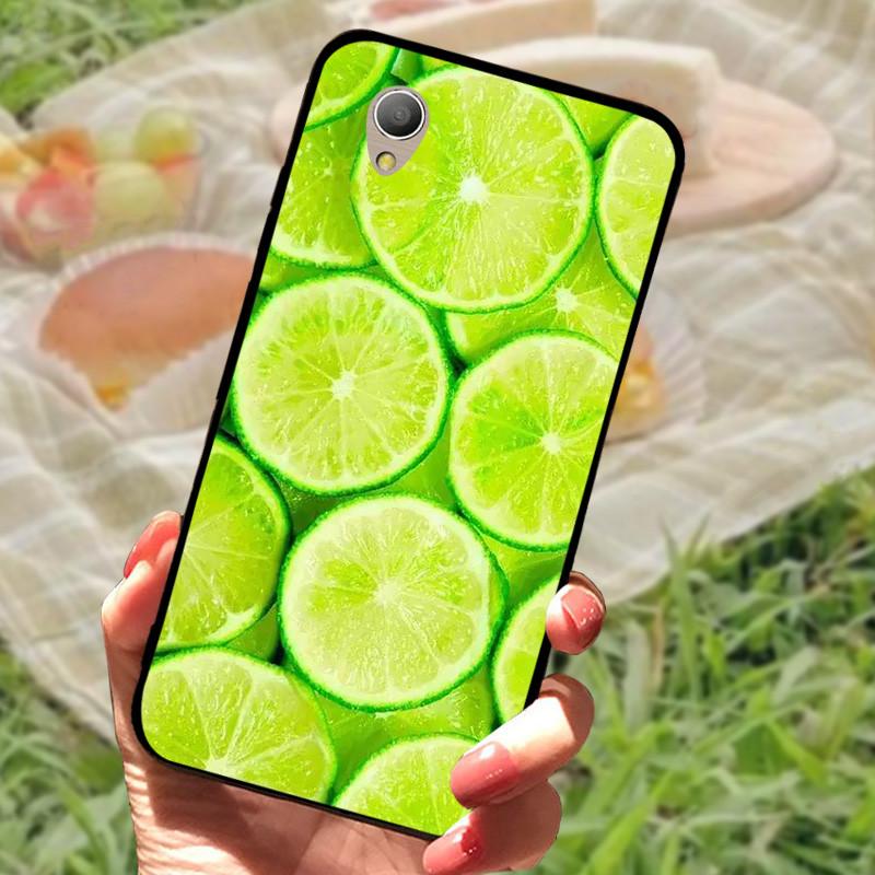 Alcatel 1 5033D Kılıf Kapağı Alcatel1 Silikon Yumuşak Mermer Siyah Tampon Funda Coque Alcatel 1 5033D 5033 5033A İçin Koruyucu