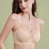 Women Seamless Liquid‑Feel Bra, Summer Thin Full‑Cup Shaping Bra, Minimizer for Large Bust, Push‑Up & Side‑Fat Collection Adjustment Bra
