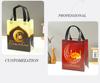 Storage Gift Decoration Suppily 20*25*10cm Stobag Ramadan Laminated Non Woven Bag Moon Castle Non-Woven Gift Bag For Festival