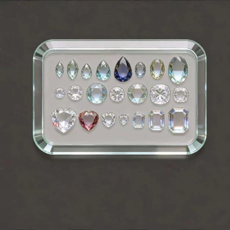 Nail Art Silicone Mold Multiple Styles Gemstone Diy Tool Jewelry Making Resin Silicone Mould Casting Mold