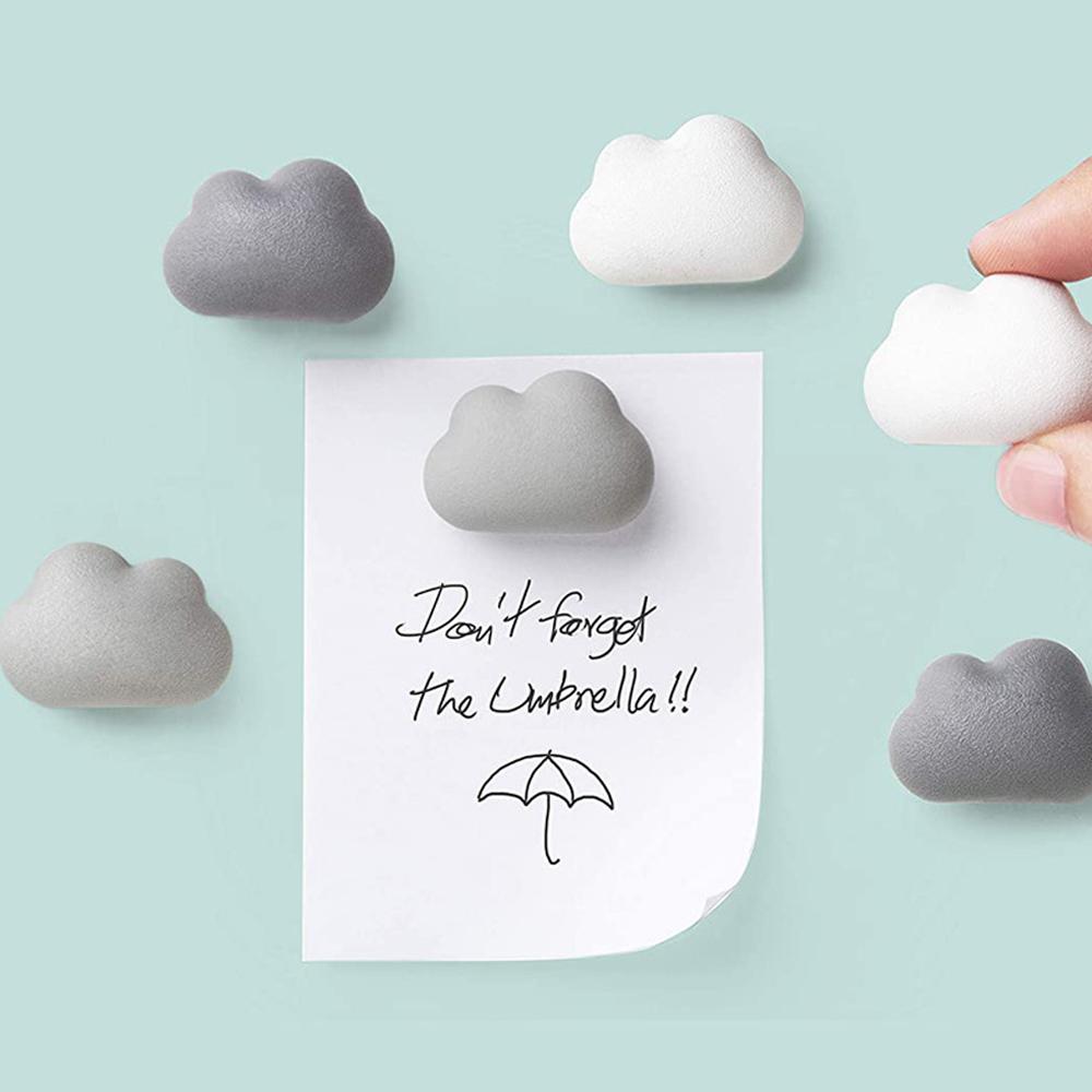 6Pcs/set Refrigerator Magnet Balloon Arrow Cloud Fridge Magnet Soaring Into The Sky Theme Magnetic Stickers Home Decoration