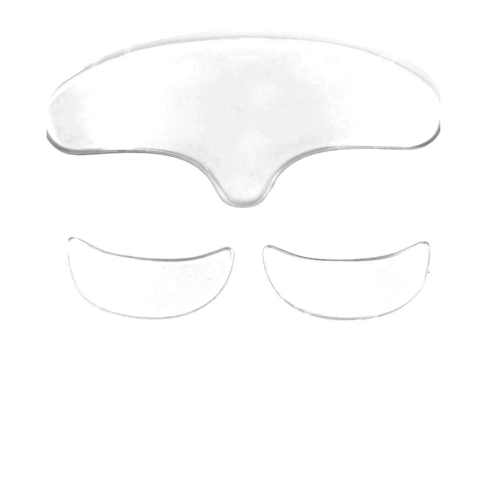 Patchs réutilisables en silicone pour les yeux / le menton / le front
