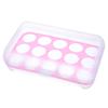 15 Grids Egg Storage Box Egg Carton Pp Case Egg Box Tray With Lid Drawer