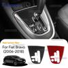 Voor Fiat Bravo 2006 2007 2008 2009 2010-2018 LHD Zacht Koolstofvezel Automatische Versnellingspookpaneel Cover Interieurdecoratie Accessoires.