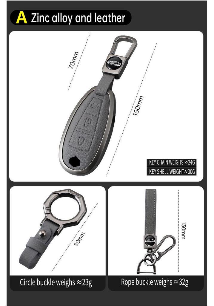 Suzuki B Model Elephant Gray Key Case