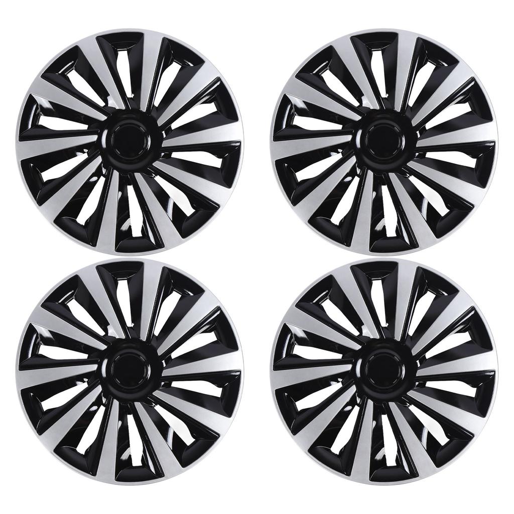 4 Stück 14 Zoll Radkappen Modischer Look Schützend Kratzfest Radkappenabdeckung für Fiesta
