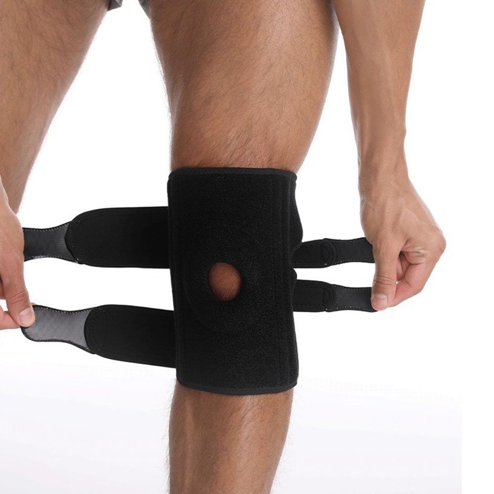 Breathable Knee Support Protector Adjustable Knee Brace Men Women Sports Knee Pad  Running