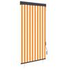 External Roller Blind, 100X250 Cm, White-Orange