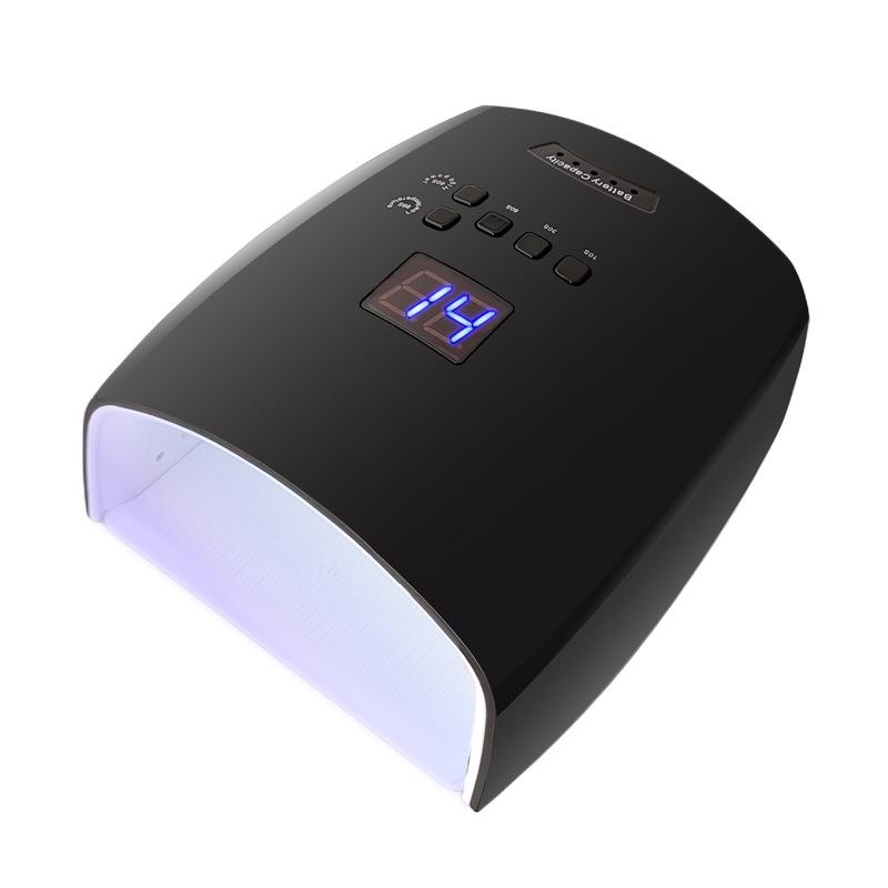 S10 Nail Light Therapy Machine: 66W Rechargeable with 33 Lamp Beads for High-Power Nail Curing.