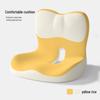 Ergonomic Seat Cushion with Lumbar Support and Memory Foam for Waist and Back Comfort
