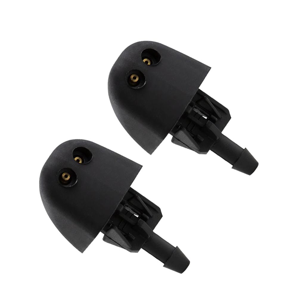 2x Front Windscreen Washer Jets Water Nozzles Spray 93160047 7700823915 For Renault Trafic II X83 Opel Vauxhall Vivaro Primastar