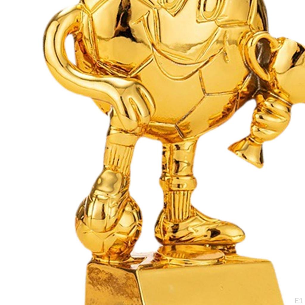 Soccer Trophy Football Award 5.7 inch Ornament Home Decoration Reward for Children Primary