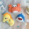 Ocean Series Plush Pendant Cartoon Animal Keychain For Kids Gift