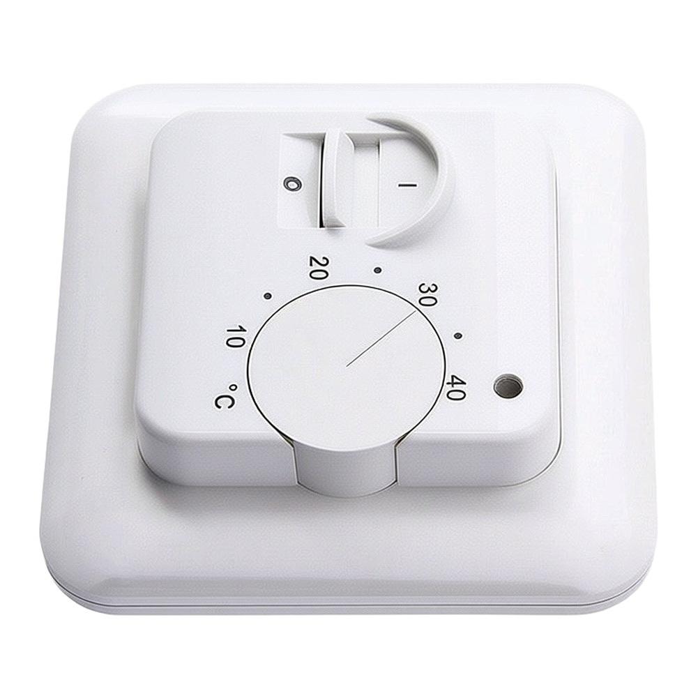 86x86 Mm Mechanical Temperature Controller Thermostat Floor Sensor 16A Electric UnderFloor Floor Sensor Heating