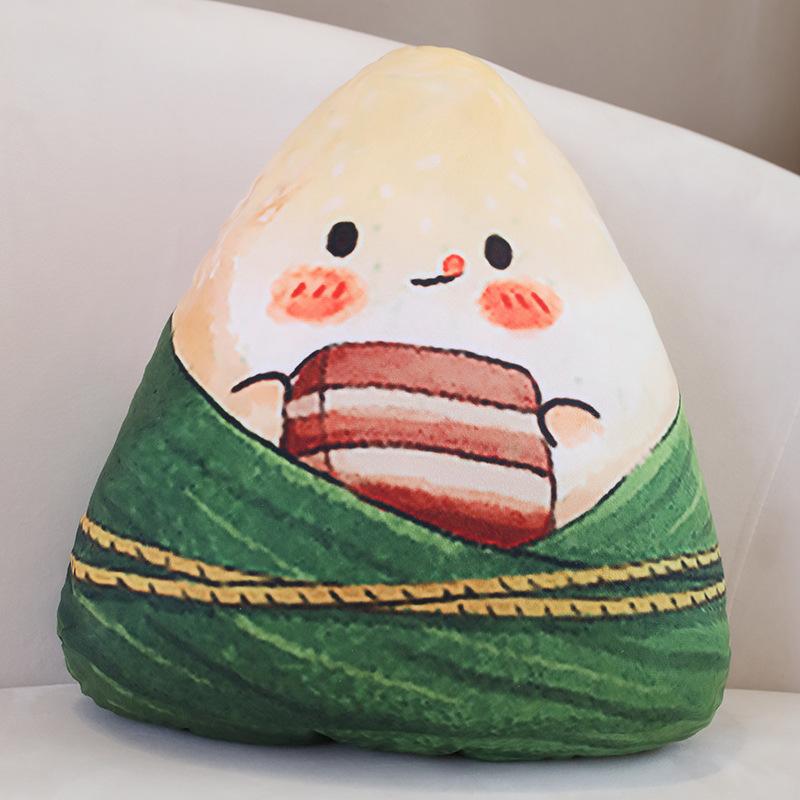 

Creative Dragon Boat Festival Zongzi Throw Pillow Plush Toy Doll Children S Bag Keychain Pendant Girl Doll 10Cm pendant (0.02kg)