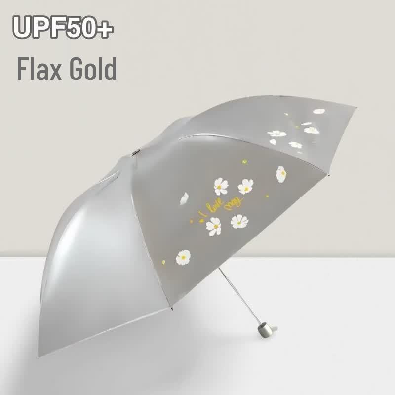 Paradise Compact Three-Fold UV Sun Umbrella