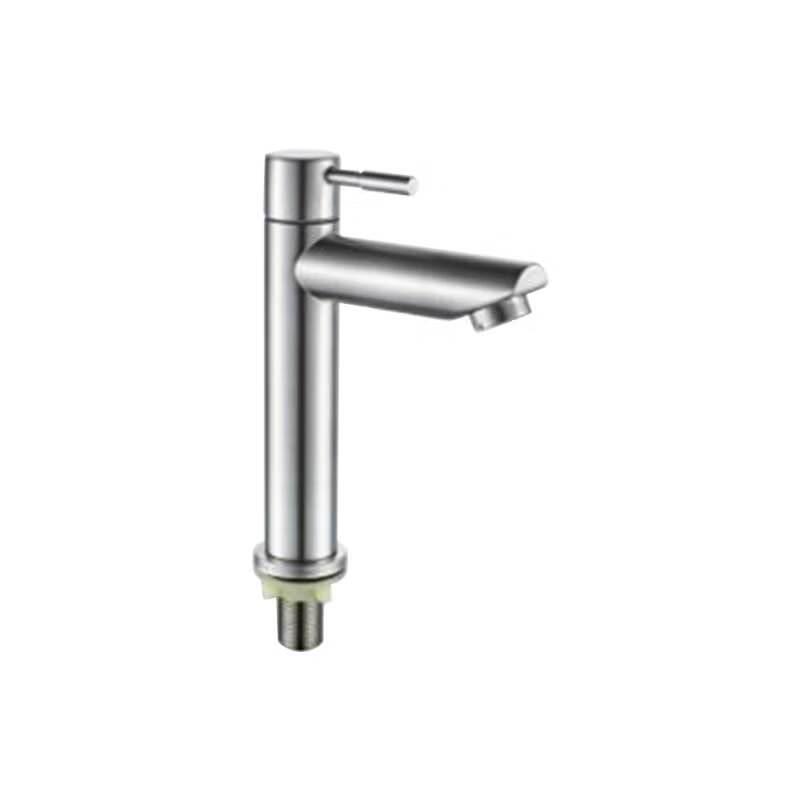 Longdai 304 Stainless Steel Single Cold Water Basin Faucet