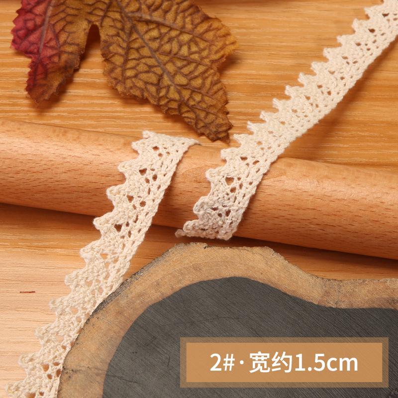 Hollow Lace Handmade Diy Decorative Lace Strap Clothing Clothes Tablecloth Curtains Fabric Material Cotton Thread Lace Edge