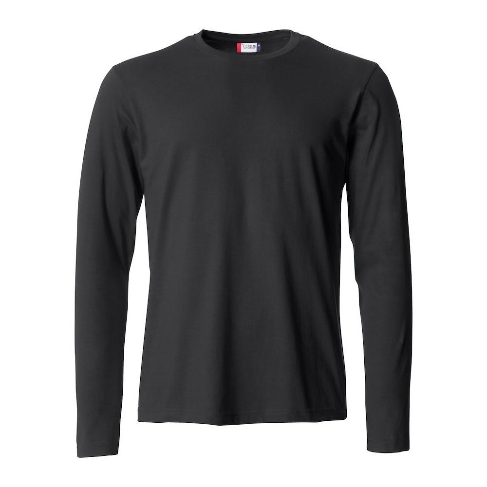 Clique Mens Basic Long-Sleeved T-Shirt