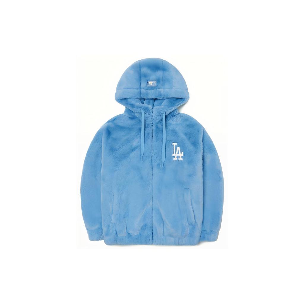 New MLB Velvet Jackets Unisex Blue 3AFDB0926-07BLL