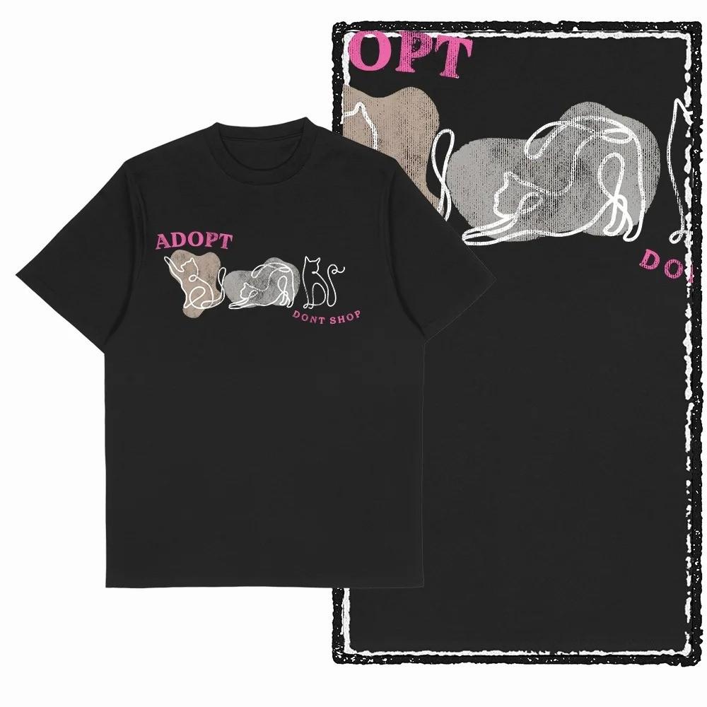 Vintage Cotton Antiwar Print Exclusive Graphic Unisex T Shirt Loose Unisex Tshirt Casual Tshirt for Unisex Tees Harajuku T Shirt S