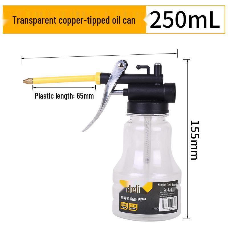 Deli High-Pressure Manual Oil Drip and Lubricant Can