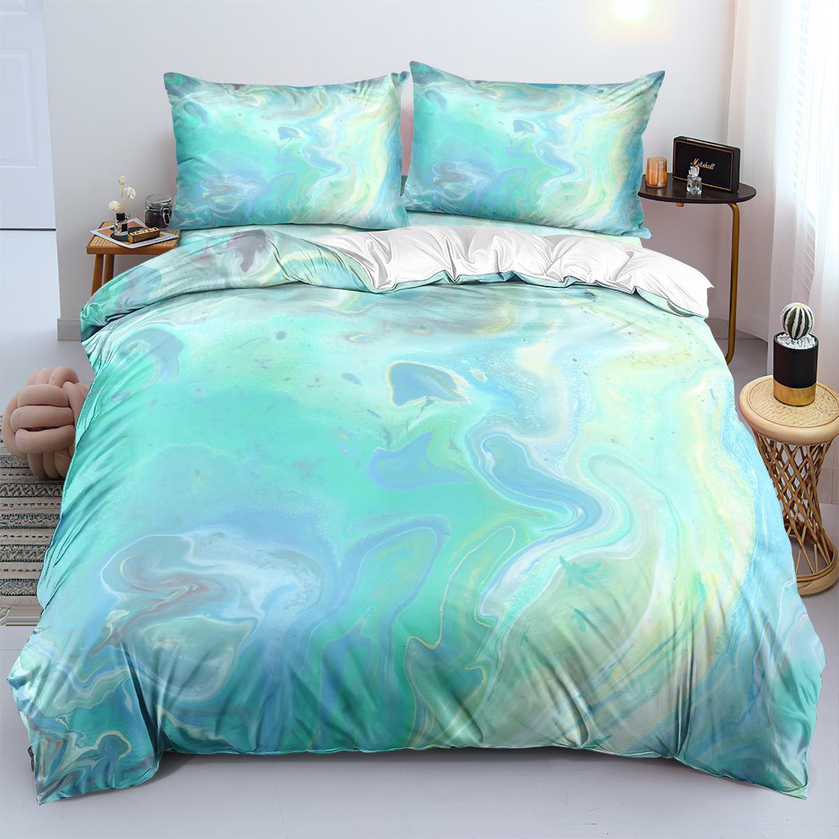 

Dream Gilt Bedding Three-Piece Set 90-120G Abrasive Cloth 3D Digital Printing 90 * 200