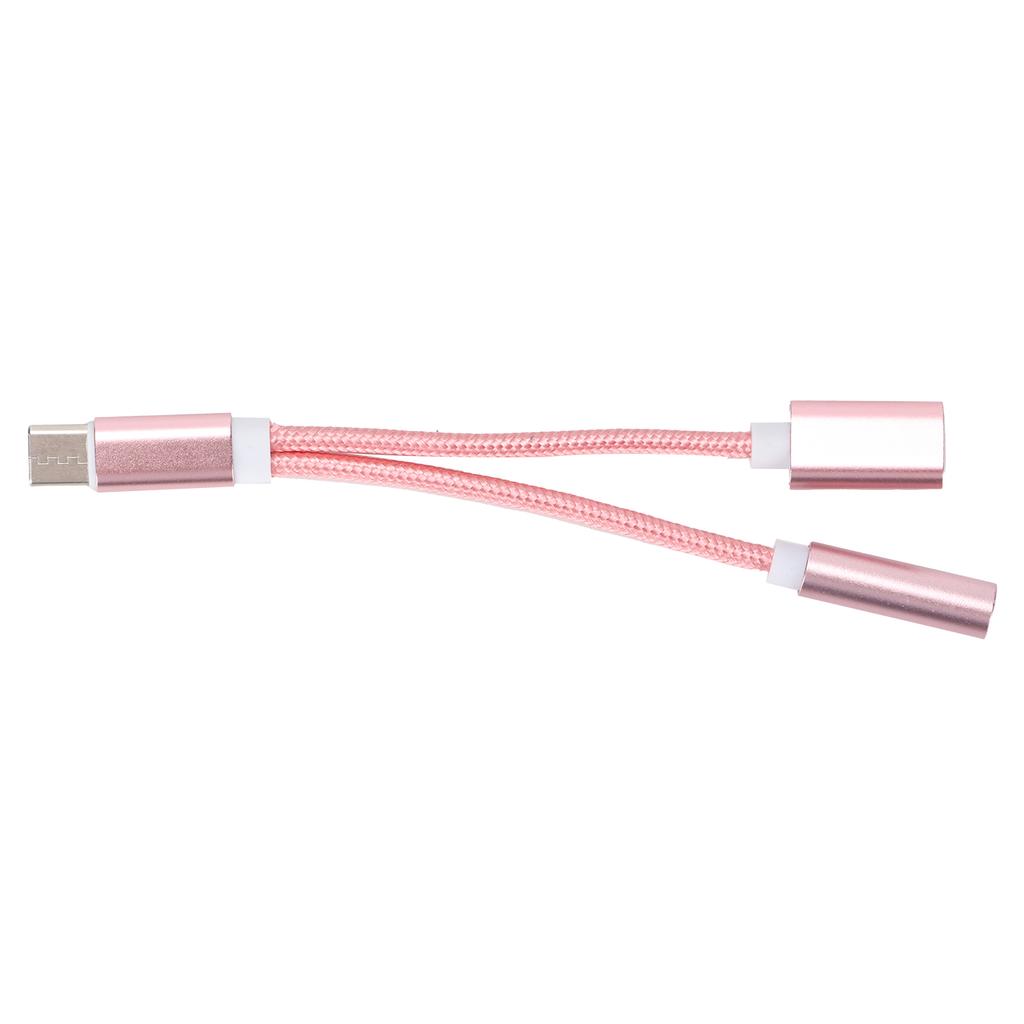 Phone   Adapter Type C To 3.5mm   Earphone Adapter 2 In 1 Converter for XiaomiCelsiusHuawei