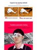 LED Head-Mounted Magnifying Glass for Circuit Board Repair, Eyelash Extension, and Nail Art