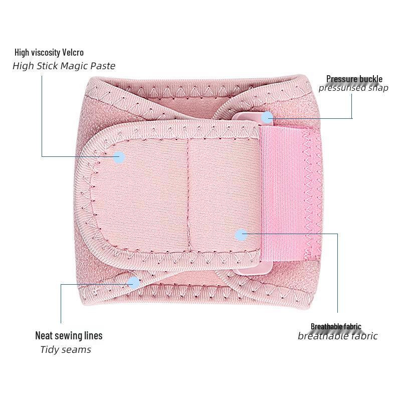 Adjustable Self-Adhesive Sports Wristband for Men and Women - Ideal for Badminton, Tennis, Fitness, Running, and Jump Rope.