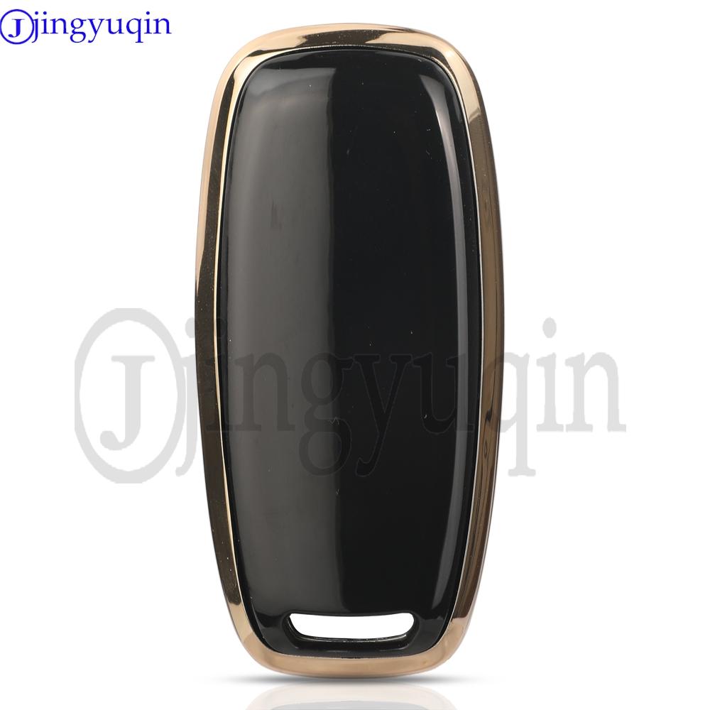 Jingyuqin Soft Tpu Car Key Case 3/4/5 Buttons For Nissan Rouge Kicks Pathfinder J12 Ariya Altima Rogue Qashqai Bluebird Sylphy