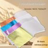 Imitation Blattgoldpapier 9cm DIY Vergoldung, Dekorative Blätter - 50 Blatt, Verschiedene Farben