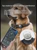 Reflective Waterproof AirTag Dog Collar with Transparent Cover & Anti-Lost Locator